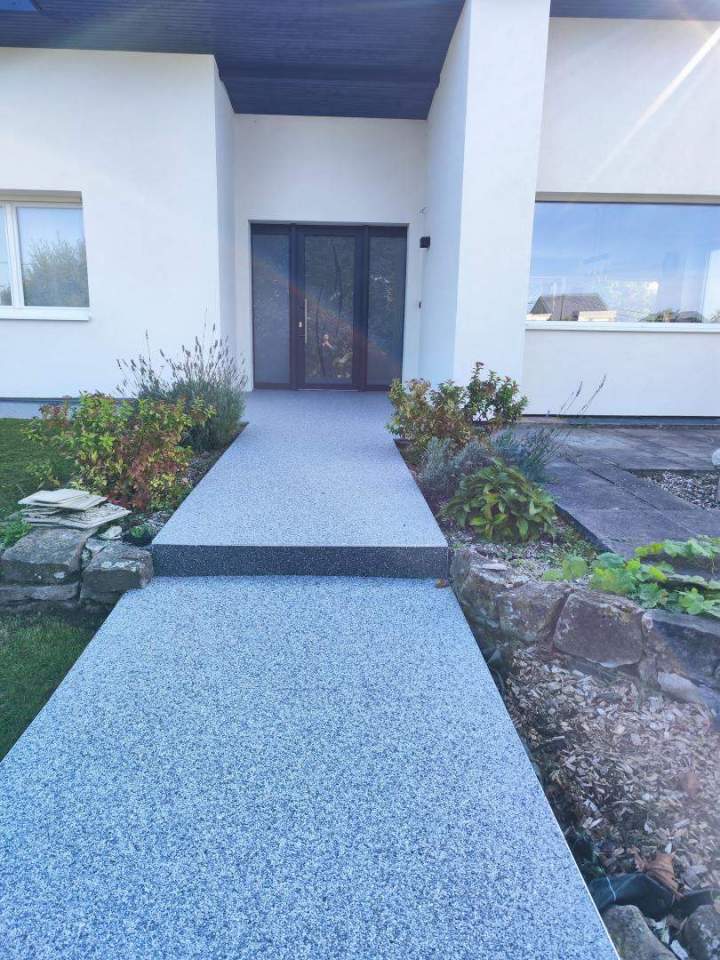 Allée en tapis de pierre Sarrebourg