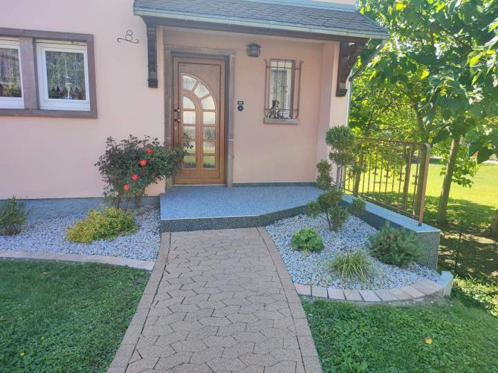 Allée en tapis de pierre Saverne